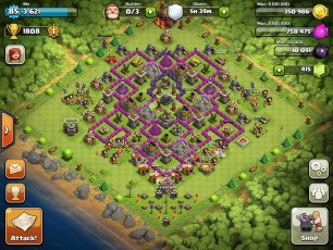 Clash of Clans Town Hall Level 10 Farming Base Design