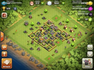 Clash of Clans Town Hall Level 7 Defensive Base