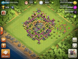 Clash of Clans Town Hall Level 7 Defensive Base