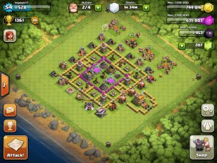 Clash of Clans Town Hall 7 Farming Base