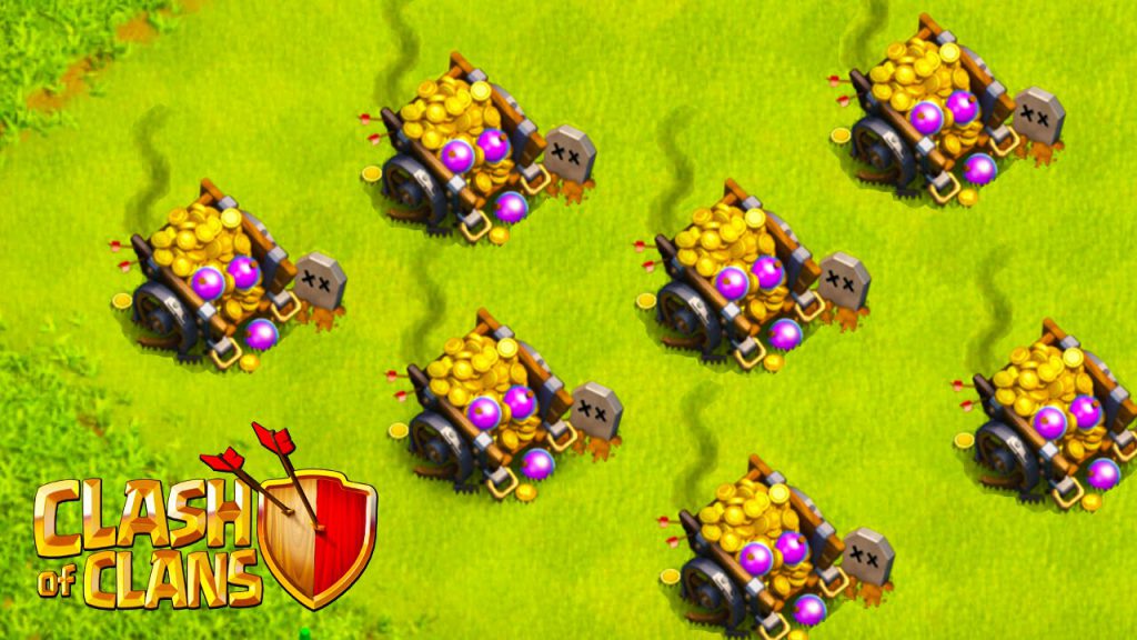 Clash of Clans Loot Cart