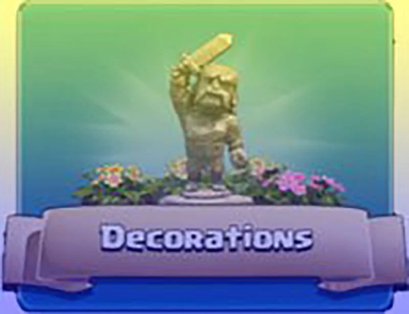 Clash Of Clans Decorations
