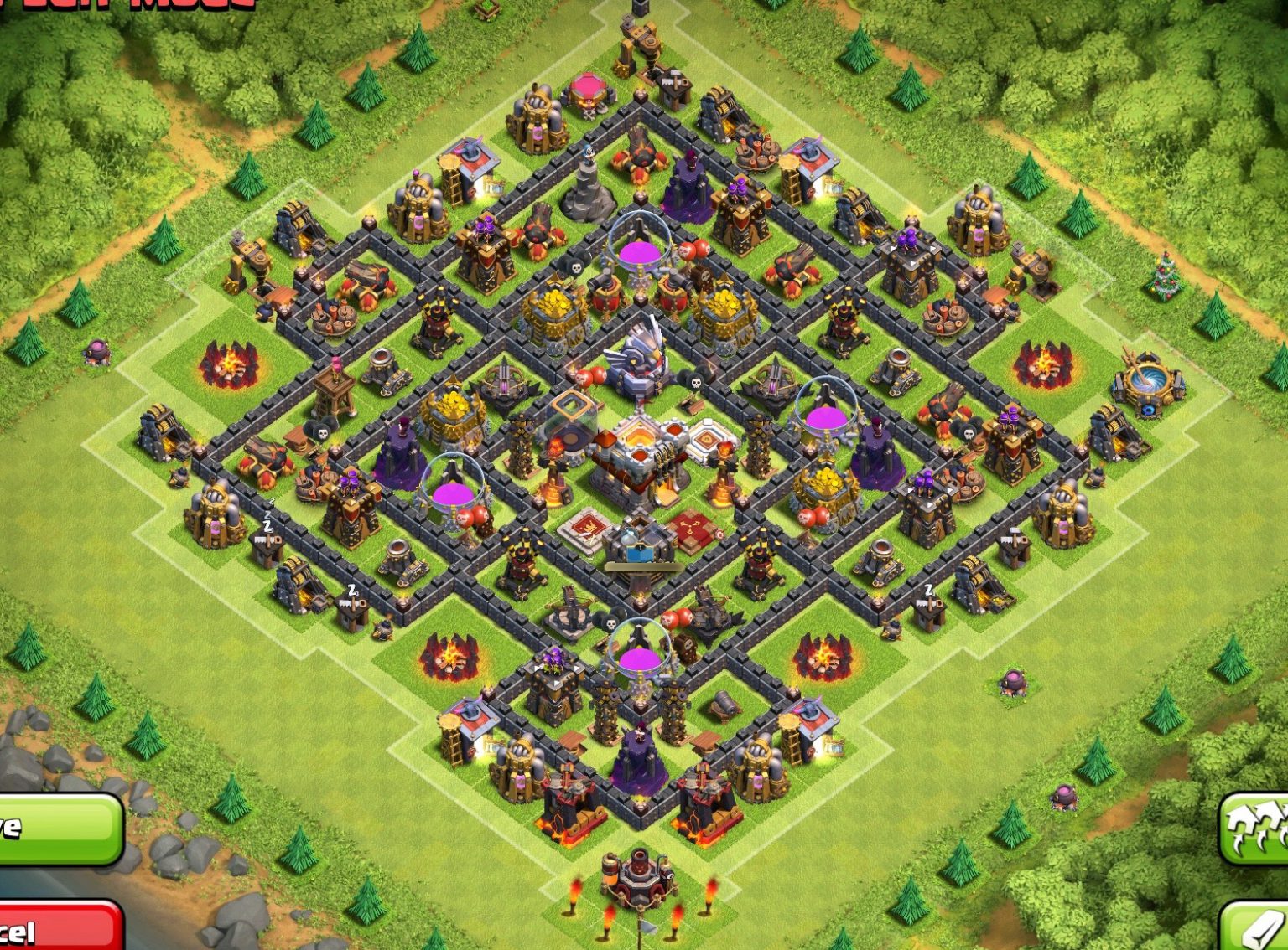 Clash Of Clans Town Hall 11 Base Design 2025 - Waly Amalita