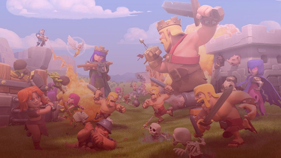 Clash of Clans Town Hall Header