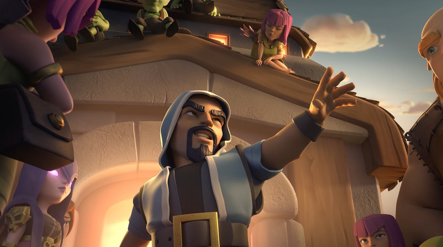 Clash of Clans Eight Clans Enter One Clan Leaves