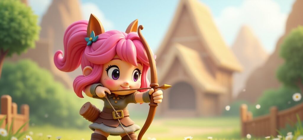 Clash of Clans Archer illustration