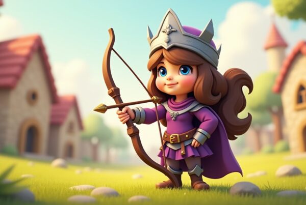 Clash of Clans Archer Queen illustration