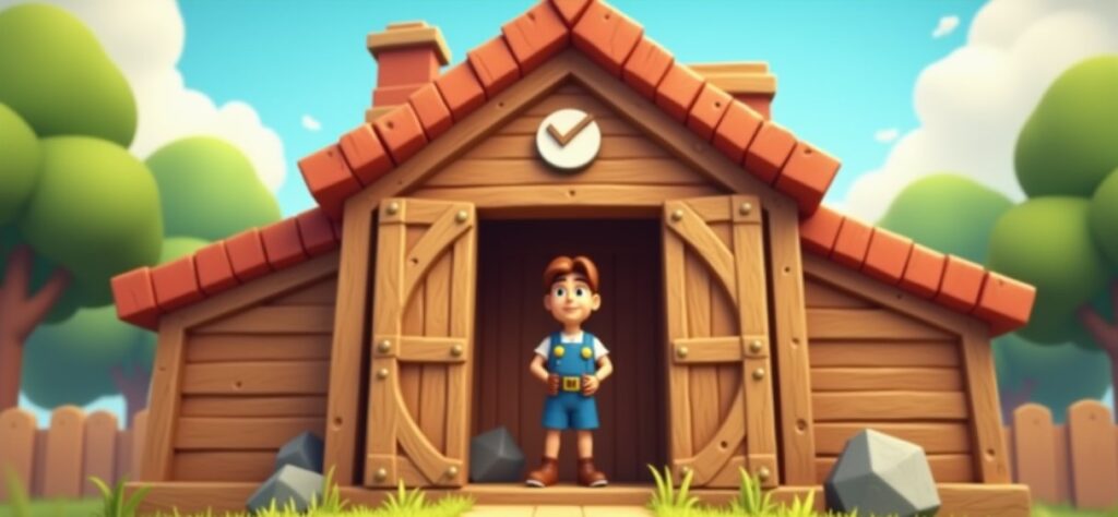 Clash of Clans Barracks illustration
