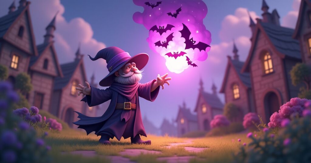 Clash of Clans Bat Spell illustration