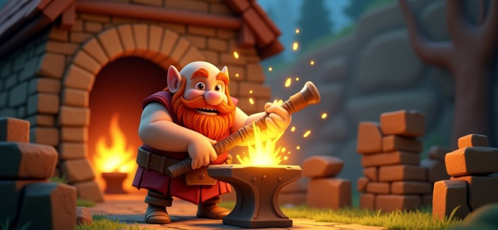 Blacksmith illustration