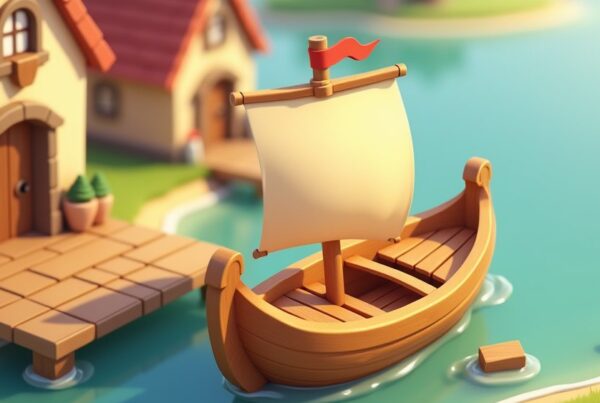 Clash of Clans Boat illustration
