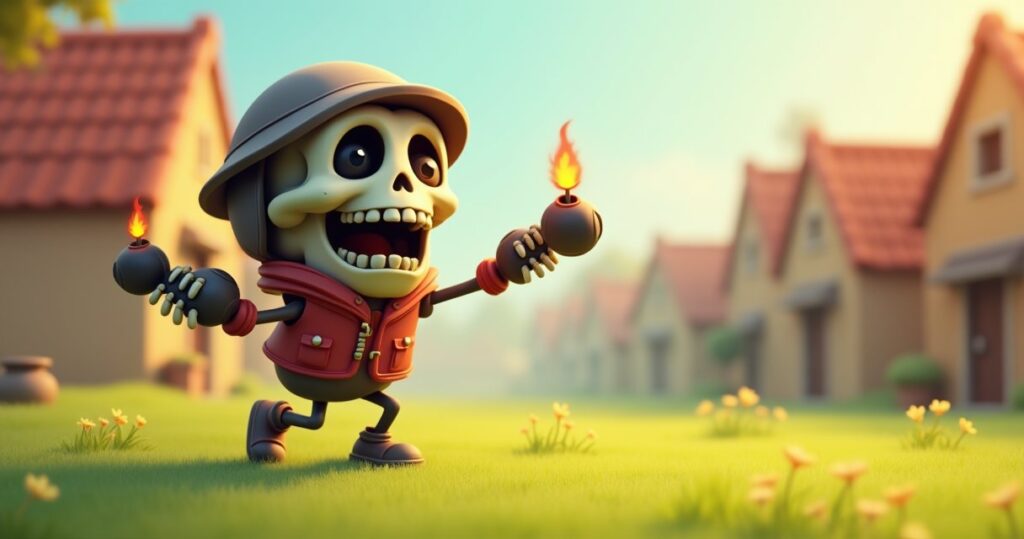 Clash of Clans Bomber illustration