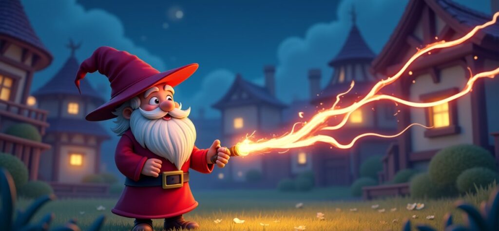 Electrofire Wizard illustration