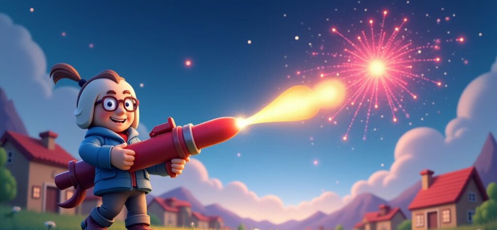 Clash of Clans Firecrackers illustration