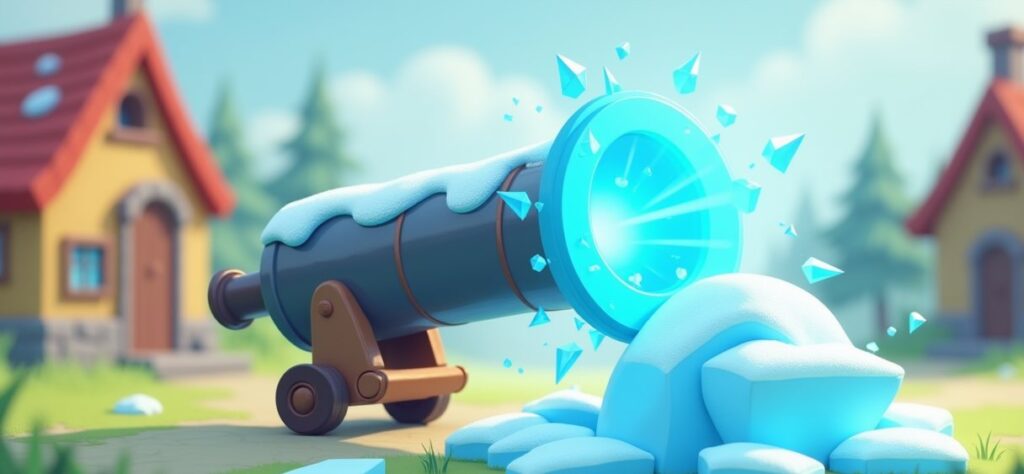 Clash of Clans Freeze Spell illustration