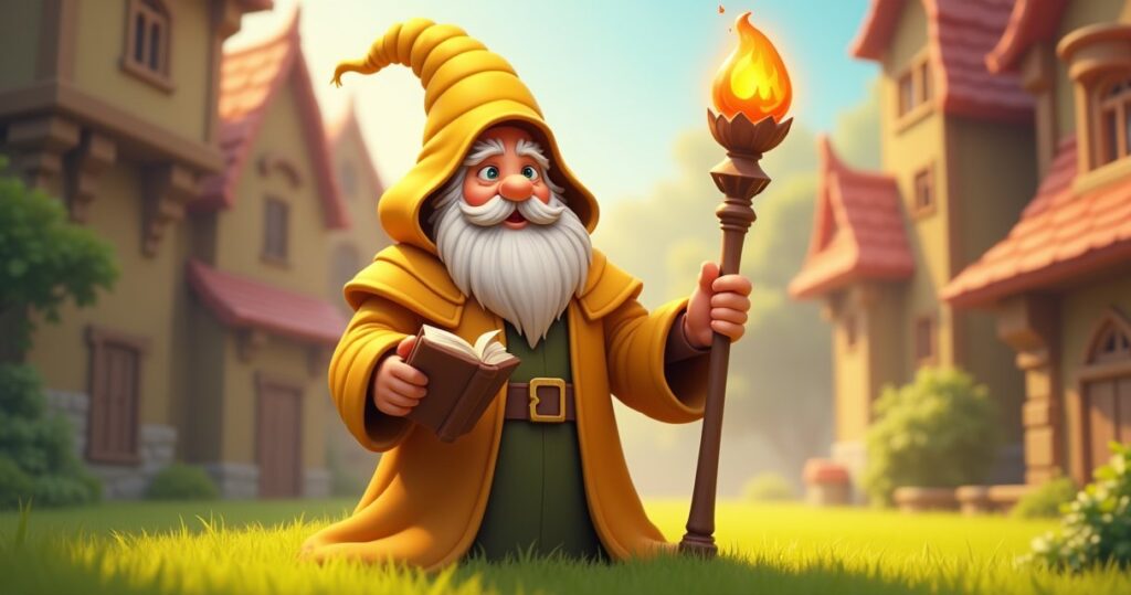 Clash of Clans Grand Warden illustration