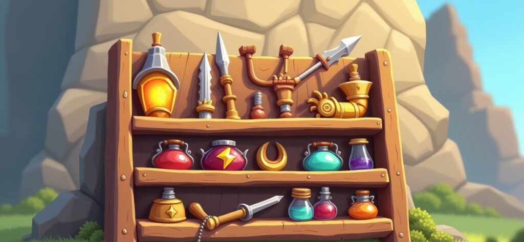 Hero Equipment illustration