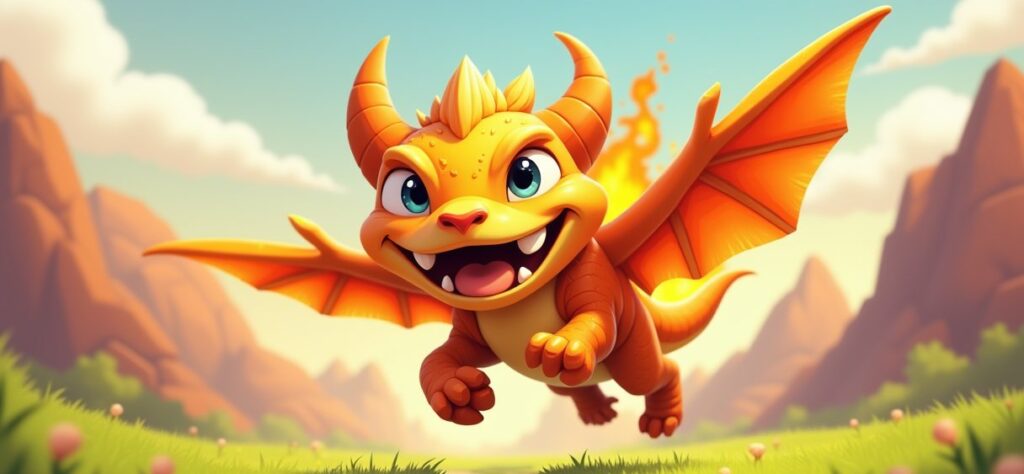 Clash of Clans Lava Hound illustration