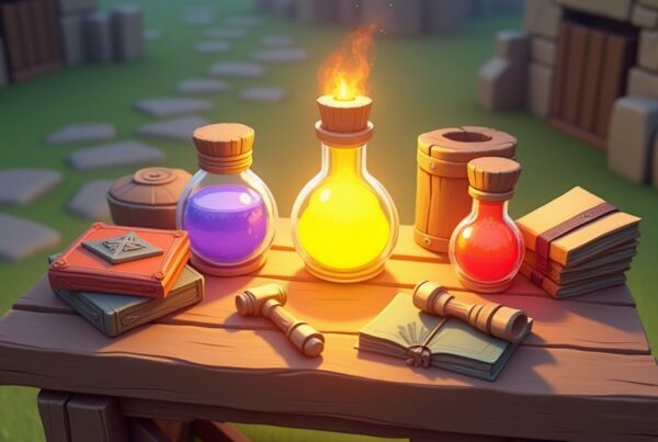Clash of Clans Magic Items illustration