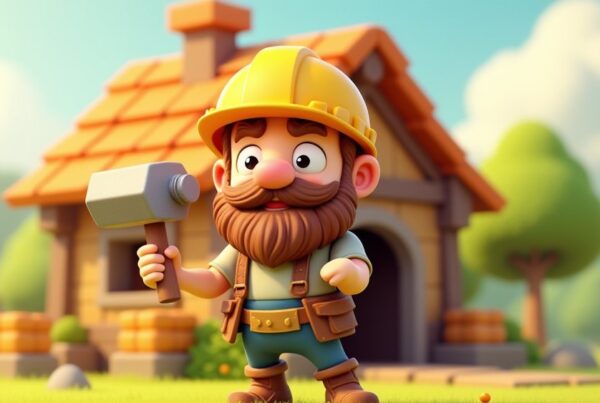 Clash of Clans Master Builder's Hut illustration