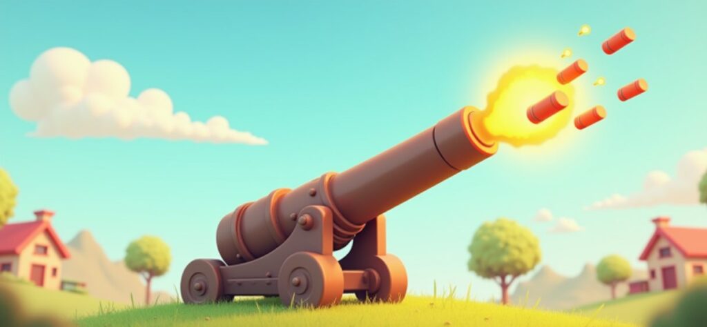 Clash of Clans Multi Mortar illustration