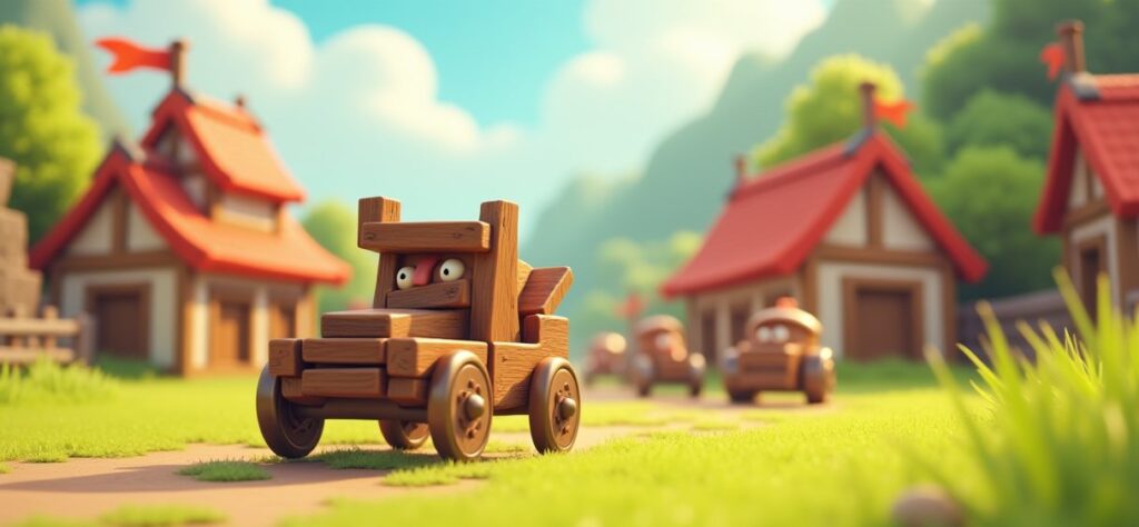 Clash of Clans Push Trap illustration