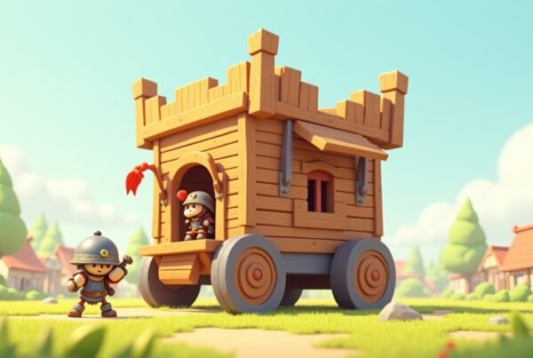 Clash of Clans Siege Barracks illustration
