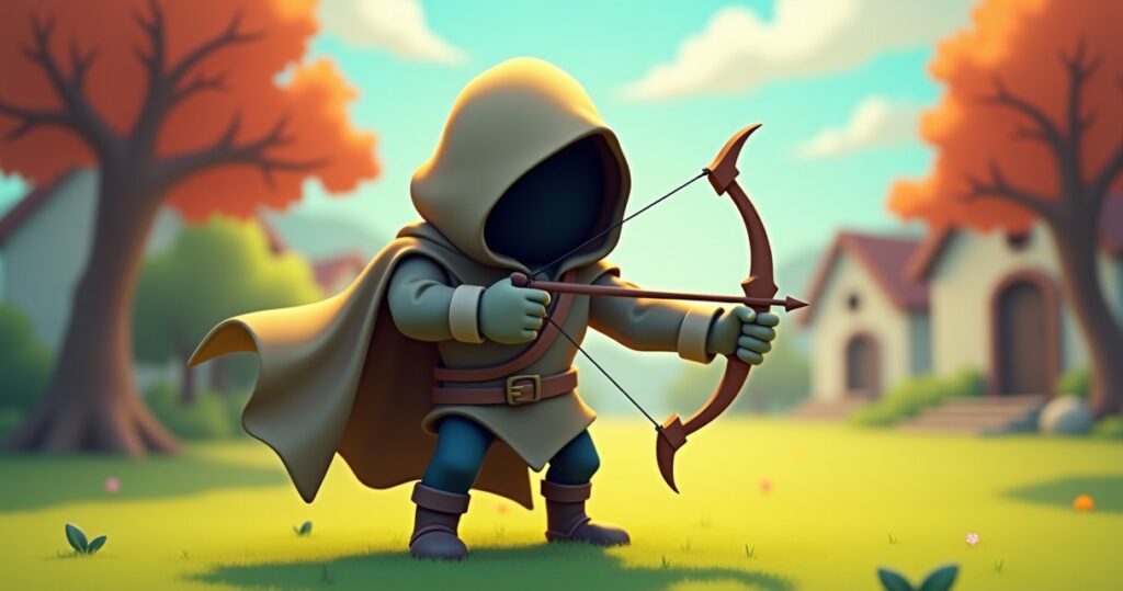 Clash of Clans Sneaky Archer illustration