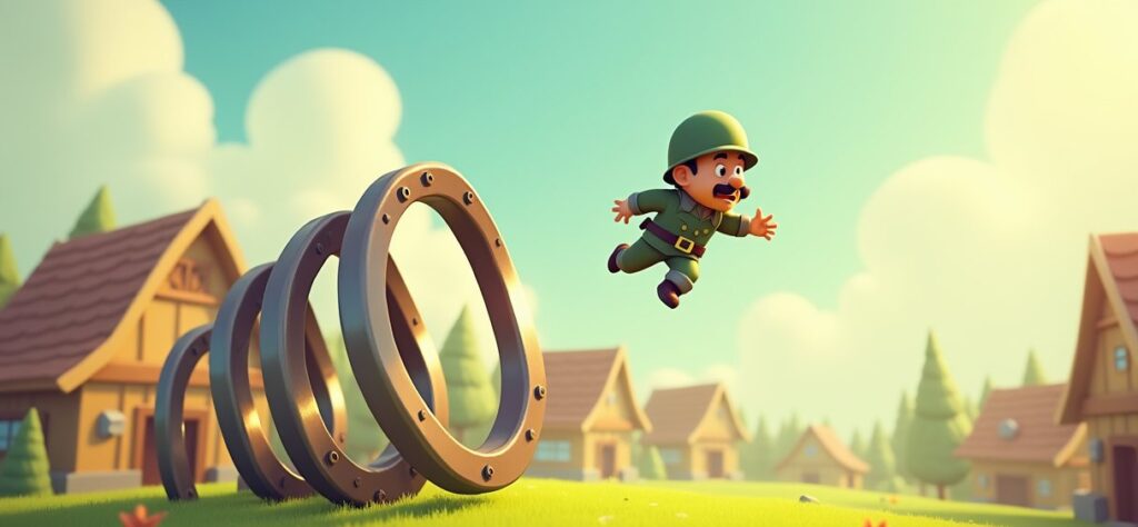 Clash of Clans Spring Trap – Builder Base illustration
