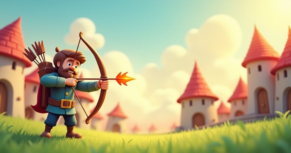 Clash of Clans Super Archer illustration