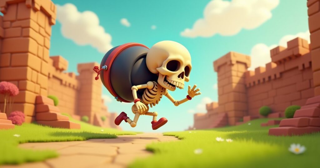 Clash of Clans Super Wall Breaker illustration