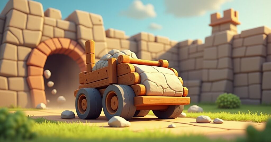 Clash of Clans Wall Wrecker illustration