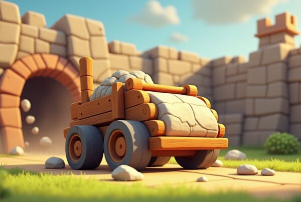 Clash of Clans Wall Wrecker illustration