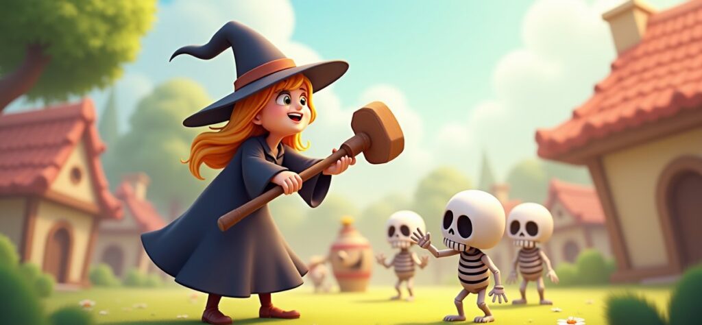 Clash of Clans Witch illustration