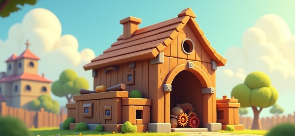 Clash of Clans Workshop illustration